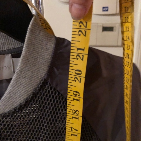 ADIDAS by STELLA MC CARTNEY  large size 12 “BRIGADE “gray 2pc joggers & jacket - Picture 9 of 16